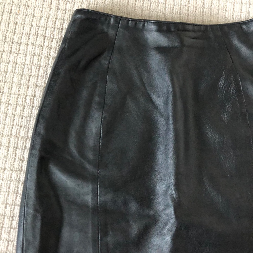 Vintage Leather Pencil Skirt Marc by Andrew Marc - Picture 4 of 8